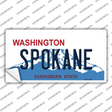 Spokane Washington Novelty Sticker Decal
