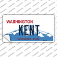 Kent Washington Novelty Sticker Decal