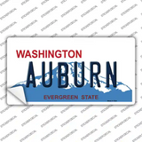 Auburn Washington Novelty Sticker Decal