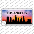 Los Angeles Silhouette Novelty Sticker Decal