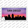 San Diego Silhouette Novelty Sticker Decal