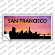 San Francisco Silhouette Novelty Sticker Decal