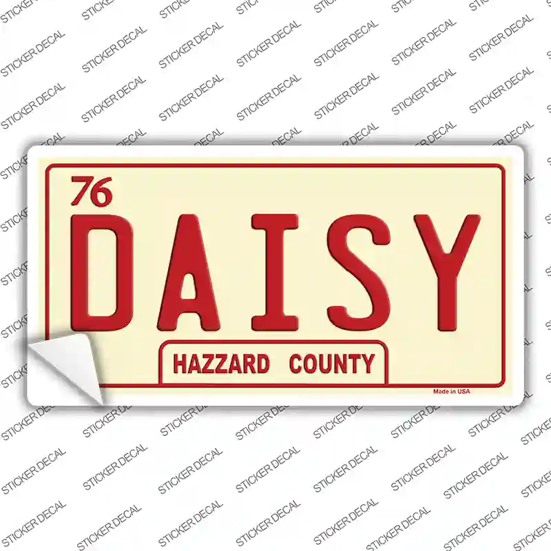 Daisy Novelty Sticker Decal