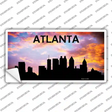 Atlanta Silhouette Novelty Sticker Decal