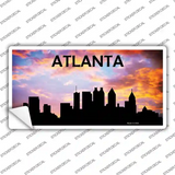 Atlanta Silhouette Novelty Sticker Decal