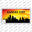 Kansas City Silhouette Novelty Sticker Decal