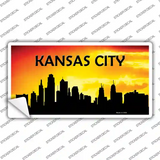 Kansas City Silhouette Novelty Sticker Decal