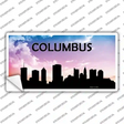 Columbus Silhouette Novelty Sticker Decal