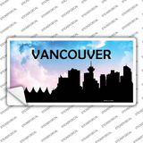 Vancouver Silhouette Novelty Sticker Decal