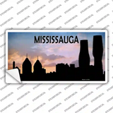 Mississauga Silhouette Novelty Sticker Decal