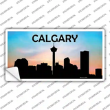Calgary Silhouette Novelty Sticker Decal