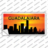 Guadalajara Silhouette Novelty Sticker Decal