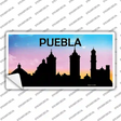 Puebla Silhouette Novelty Sticker Decal