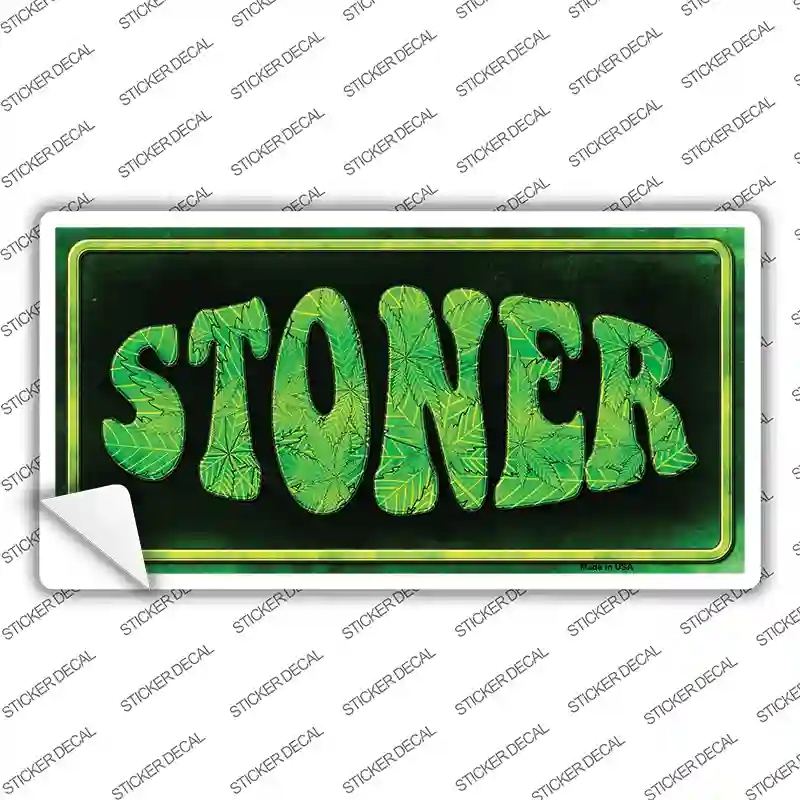 Stoner Novelty Sticker Decal
