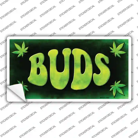 Buds Novelty Sticker Decal