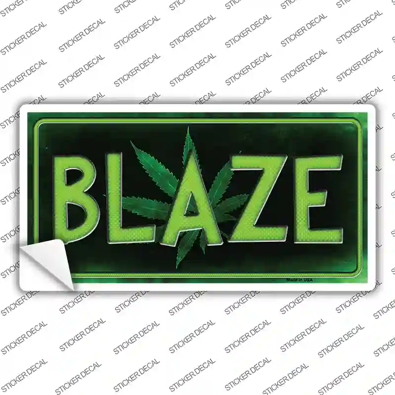 Blaze Novelty Sticker Decal