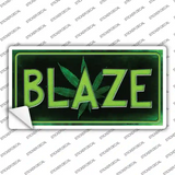 Blaze Novelty Sticker Decal