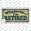 Retired Novelty Sticker Decal