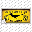 Arizona Grand Canyon With Route 66 Novelty Sticker Decal