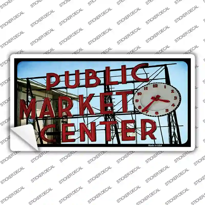 Pikes Place Novelty Sticker Decal