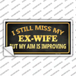 Ex Wife Novelty Sticker Decal