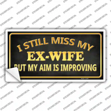 Ex Wife Novelty Sticker Decal