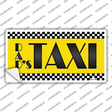 Dads Taxi Novelty Sticker Decal