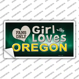 This Girl Loves Oregon Novelty Sticker Decal