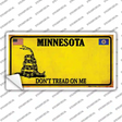 Minnesota Dont Tread On Me Novelty Sticker Decal