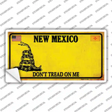 New Mexico Dont Tread On Me Novelty Sticker Decal