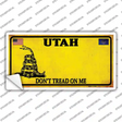 Utah Dont Tread On Me Novelty Sticker Decal