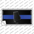 Alabama Thin Blue Line Novelty Sticker Decal