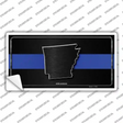 Arkansas Thin Blue Line Novelty Sticker Decal