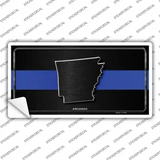 Arkansas Thin Blue Line Novelty Sticker Decal