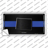 Colorado Thin Blue Line Novelty Sticker Decal
