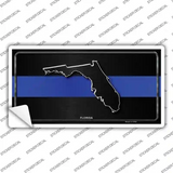 Florida Thin Blue Line Novelty Sticker Decal
