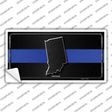 Indiana Thin Blue Line Novelty Sticker Decal