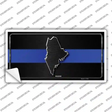 Maine Thin Blue Line Novelty Sticker Decal