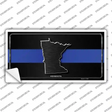 Minnesota Thin Blue Line Novelty Sticker Decal