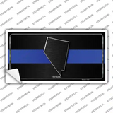 Nevada Thin Blue Line Novelty Sticker Decal