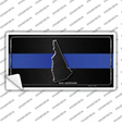 New Hampshire Thin Blue Line Novelty Sticker Decal