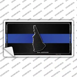 New Hampshire Thin Blue Line Novelty Sticker Decal