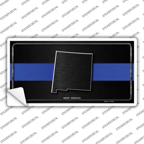 New Mexico Thin Blue Line Novelty Sticker Decal