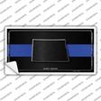 North Dakota Thin Blue Line Novelty Sticker Decal