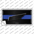 Tennessee Thin Blue Line Novelty Sticker Decal