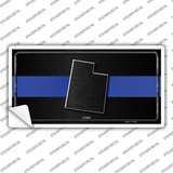 Utah Thin Blue Line Novelty Sticker Decal
