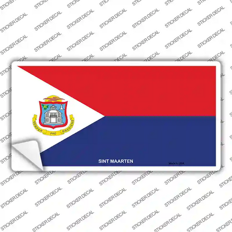 Sint Maarten Novelty Sticker Decal