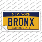Bronx New York Novelty Sticker Decal