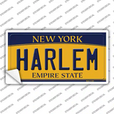 Harlem New York Novelty Sticker Decal