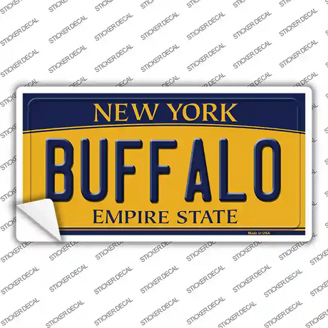 Buffalo New York Novelty Sticker Decal